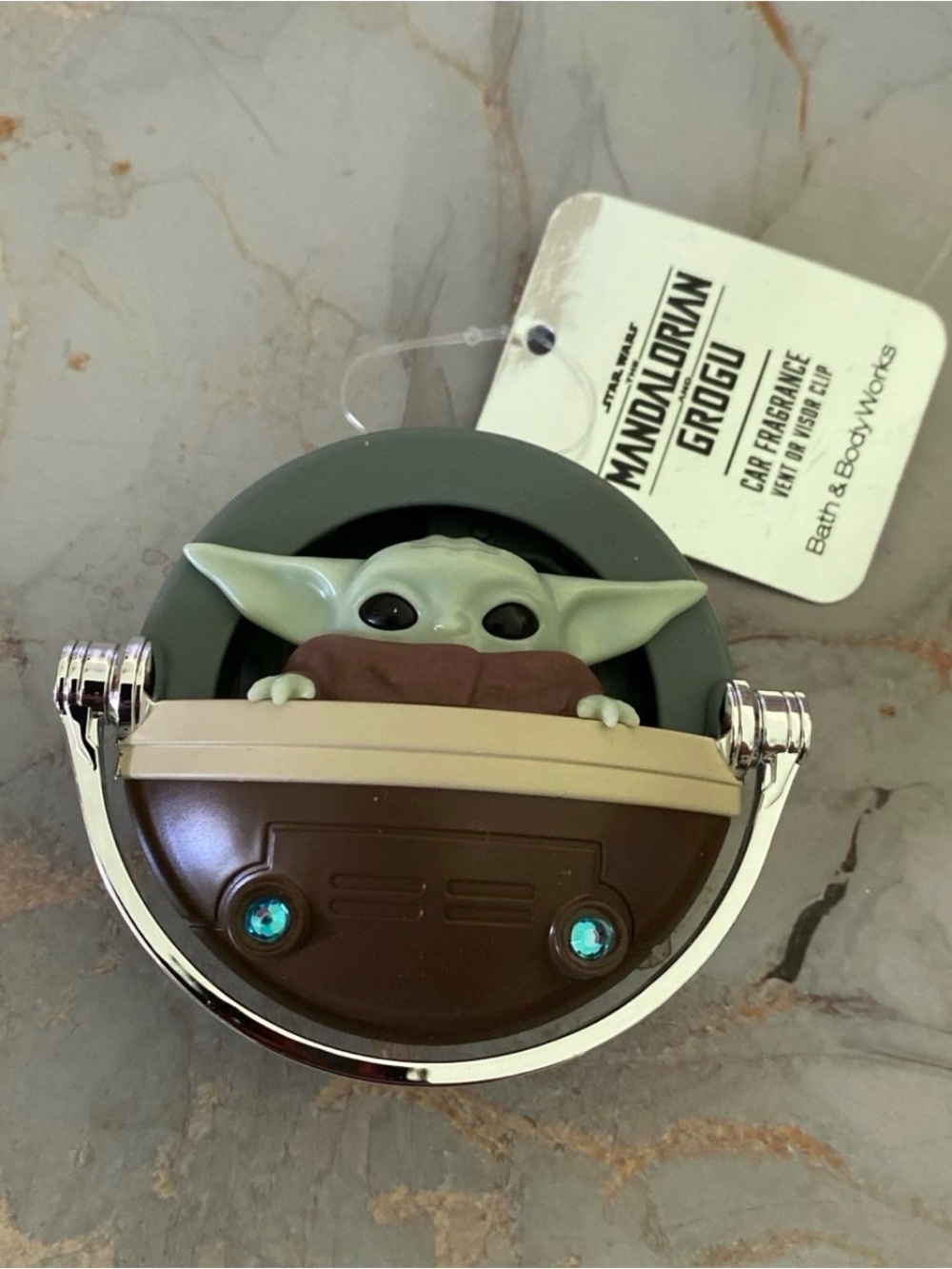 B&BW Star Wars Mandalorian Grogu Car Fragrance Vent Clip #1